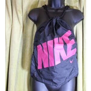 Nike Black and Pink Sneaker bag